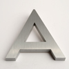aluminum modern house numbers letters a