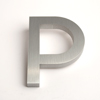 aluminum modern house numbers letters p