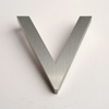 aluminum modern house numbers letters v